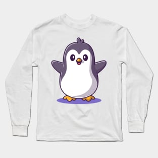 Cute penguin Long Sleeve T-Shirt